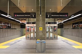 <span class="mw-page-title-main">Expo/Crenshaw station</span> Los Angeles Metro Rail station