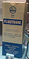 Image 6Exhibit of ICI's Fluothane (Halothane), discovered at Widnes, at Catalyst Science Discovery Centre, near Spike Island in Widnes (from North West England)