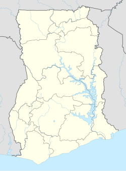 Atebubu is located in Ghana