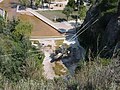 Looking down onto the claw from the rim of the park