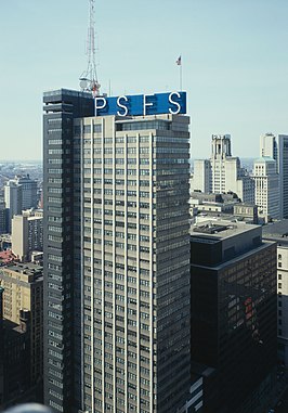 Het PSFS Building in 1985