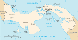 Panama - Mappa