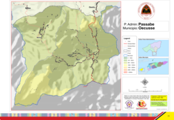 Official map of the Administrative post