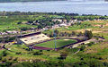 Das alte Polideportivo Cachamay vor dem Umbau