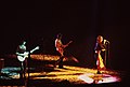 Ron Wood, Keith Richards and Mick Jagger, concert in 1975