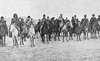 1914, Staff of Armenian volunteers; Khetcho, Dro, and Armen Garo