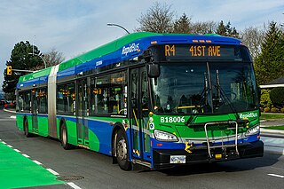 <span class="mw-page-title-main">R4 41st Ave</span> Express bus service in Metro Vancouver, Canada