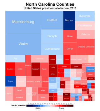 <span class="mw-page-title-main">2016 United States presidential election in North Carolina</span>