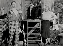 Wallace Ford, Johnny Eck, and Leila Hyams in Freaks.jpg