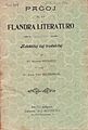 Paĝoj el la Flandra Literaturo, 1904