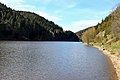 Čeština: Přehrada Březová na řece Teplé, horní část English: Upper part of Březová Reservoir on Teplá River, Czech Republic