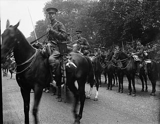 <span class="mw-page-title-main">British cavalry during the First World War</span>