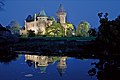 Burg Linn zur blauen Stunde