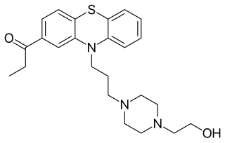 <span class="mw-page-title-main">Carfenazine</span> Chemical compound