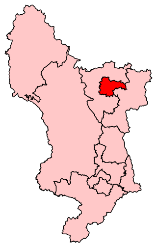 <span class="mw-page-title-main">Chesterfield (UK Parliament constituency)</span> UK Parliament constituency since 1885