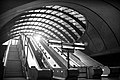 Canary Wharf tube station, by Charlie Marshall