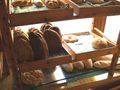 Bread in a bakery in Genova