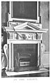 Fireplace in the saloon