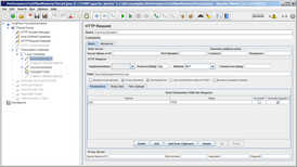 Скриншот программы Apache JMeter