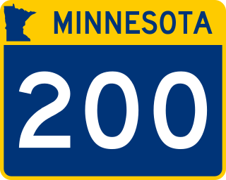 <span class="mw-page-title-main">Minnesota State Highway 200</span> State highway in Minnesota, United States