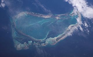 NASA-Bild des Farquhar-Atolls