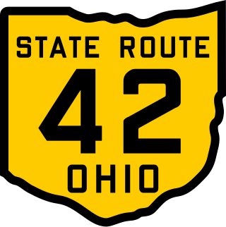 <span class="mw-page-title-main">Ohio State Route 42</span> Topics referred to by the same term