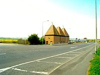 Fake oast at Harrietsham.