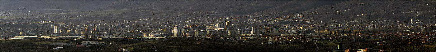 Панорама Врања