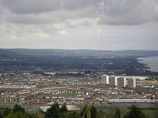 <span class="mw-page-title-main">Newtownabbey</span> Town in County Antrim, Northern Ireland