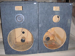 <span class="mw-page-title-main">Loudspeaker enclosure</span> Acoustical component