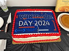 Wikidata birthday cake