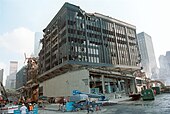 6 WTC during Ground Zero cleanup operations.