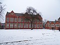 Retford King Edward VI School under redevelopment in 2018. Photograph by Philip Snowden.