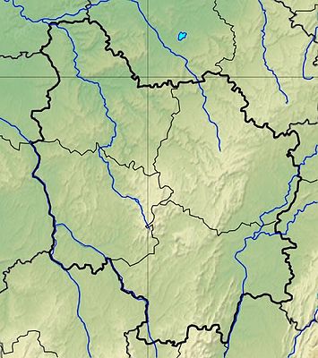 Location map France Burgundy