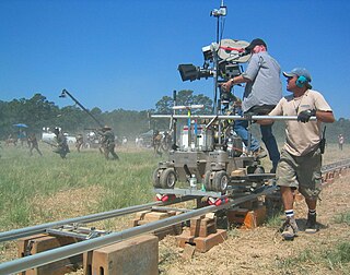 <span class="mw-page-title-main">Tracking shot</span> Shot in which the camera follows backward, forward or moves alongside the subject being recorded