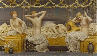 Albert Joseph Moore, "Suveöö" (1890)