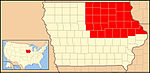 Mappa della diocesi