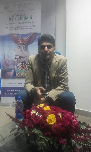 <span class="mw-page-title-main">Aziz Jindani</span> Pakistani filmmaker