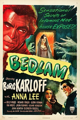 <i>Bedlam</i> (1946 film) 1946 film by Mark Robson