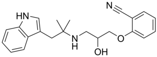 <span class="mw-page-title-main">Bucindolol</span> Chemical compound