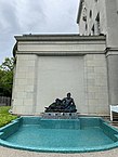 Statue of the Tiber by Pietro Canonica, donated by the Italian government in 1926