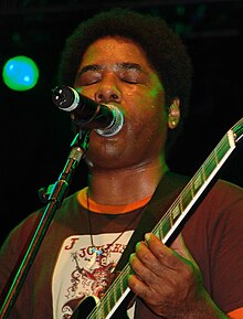 Chris Thomas King at the Koh Samui Music Festival, 2005