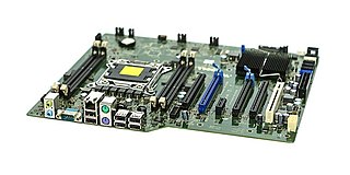 <span class="mw-page-title-main">Motherboard</span> Main printed circuit board used for a computing device