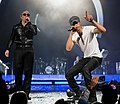 Image 44Pitbull and Enrique Iglesias recorded a remix version of the album track "Dirty Dancer" was released as the fourth English single and became his ninth Hot Dance Club Play chart topper, tying with Prince and Michael Jackson as the male with the most No. 1 dance singles. (from 2010s in music)