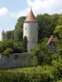 Grüner Turm (hinten links) und Faulturm