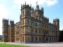 De film werd gedraaid in en om Highclere Castle