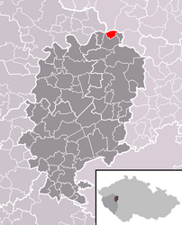 Hradiště – Mappa