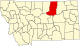 State map highlighting Phillips County