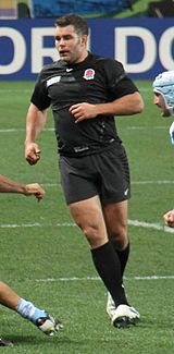 Easter playing for England in the 2011 World Cup Nick Easter 2011.jpg