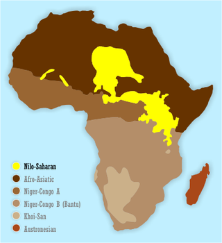 <span class="mw-page-title-main">Nilo-Saharan languages</span> Proposed family of African languages